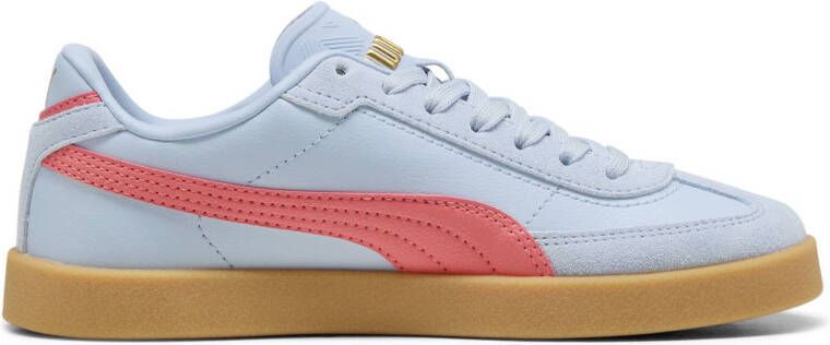 Puma Club II Era sneakers lichtblauw roze