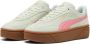 PUMA Club II Era Suede Sneakers Dames Groen - Thumbnail 4