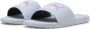 Puma Cool Cat 2.0 Junior badslippers grijs wit roze - Thumbnail 4