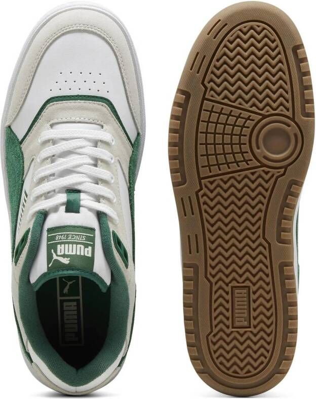 Puma Coublecourt Prm sneakers wit lichtgrijs groen