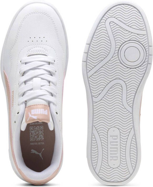 Puma Court Lally sneakers wit roze
