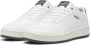 Puma Klassieke Court Sneaker Grijs Goud White Heren - Thumbnail 4