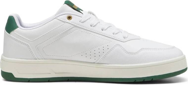 Puma Court sneakers wit groen