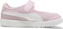 Puma Courtflex V3 Lina V sneakers met opening en klittenband roze wit - Thumbnail 3