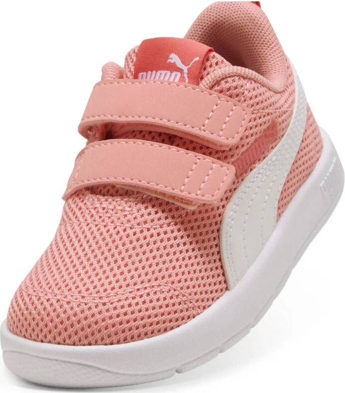 Puma Courtflex V3 sneakers roze wit