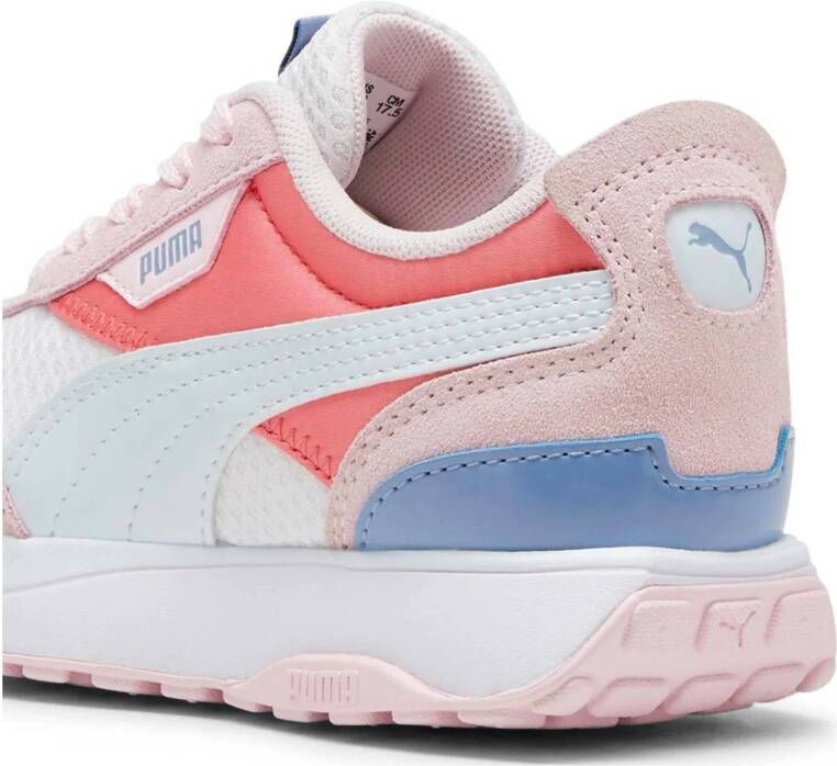 Puma Cruise Rider Peony sneakers roze koraalrood wit