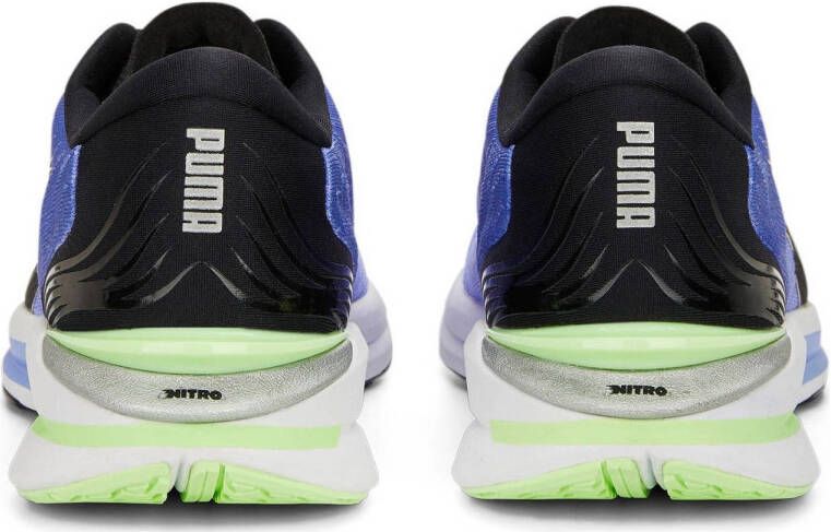 Puma Electrify Nitro 2 hardloopschoenen paars zwart