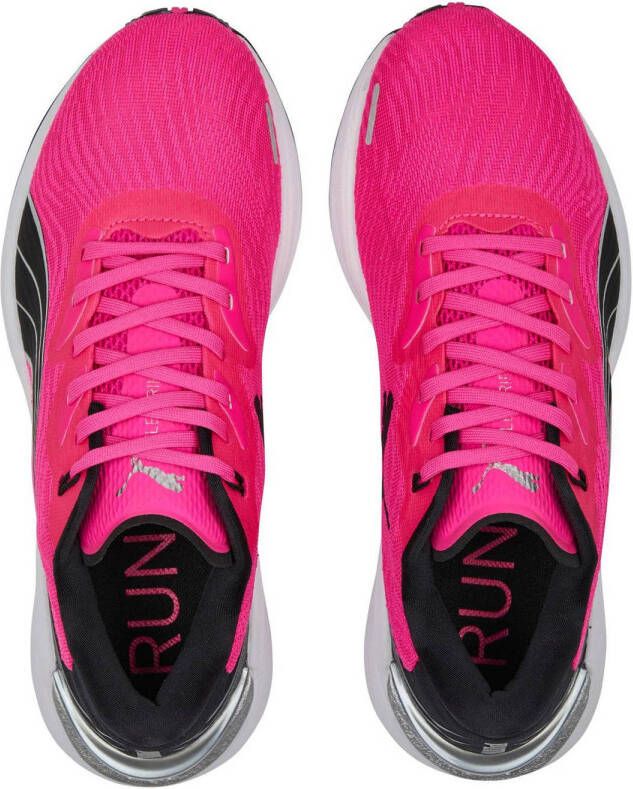 Puma Electrify NITRO 2 hardloopschoenen roze zwart