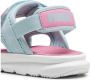Puma Evolve sandalen turquoise roze Blauw Jongens Meisjes Mesh Meerkleurig 34.5 Sneakers - Thumbnail 4