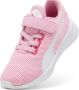 Puma Flyer Runner V PS sneakers lichtroze wit Jongens Mesh Meerkleurig 30 - Thumbnail 3