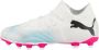 Puma Future 7 Match FG AG Junior voetbalschoenen wit zwart fuchsia Imitatieleer 32 - Thumbnail 6