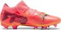 PUMA Future 7 Match Gras Kunstgras Voetbalschoenen (MG) Roze Zwart Oranje - Thumbnail 6