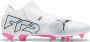 PUMA Future 7 Match Gras Kunstgras Voetbalschoenen (MG) Wit Roze Zwart - Thumbnail 5