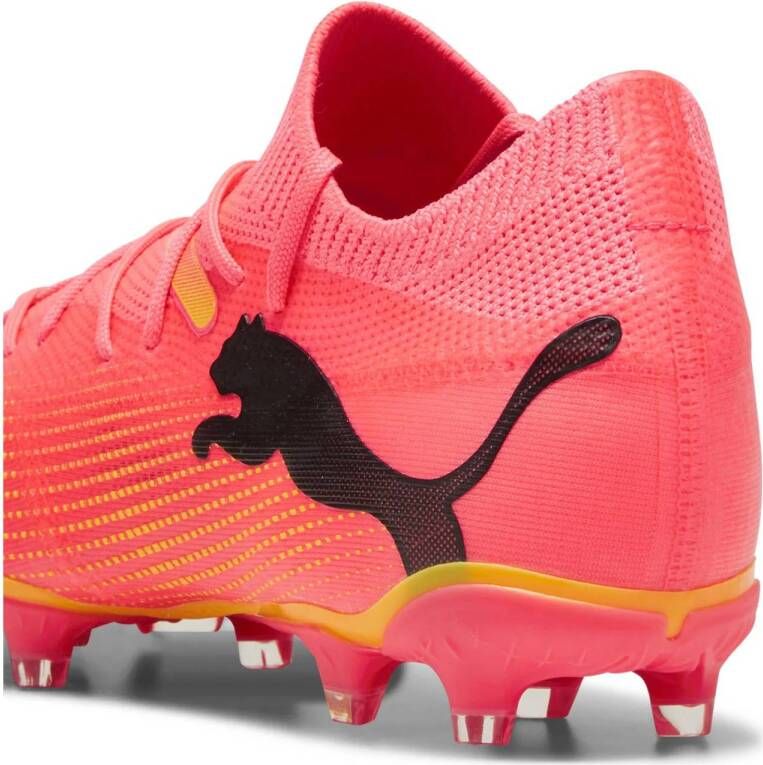 Puma Future 7 Match FG AG voetbalschoenen roze oranje zwart