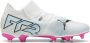 PUMA Future 7 Match Gras Kunstgras Voetbalschoenen (MG) Dames Wit Roze Zwart - Thumbnail 3