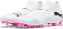 PUMA Future 7 Match+ Veterloze Gras Kunstgras Voetbalschoenen (MG) Wit Roze Zwart - Thumbnail 3