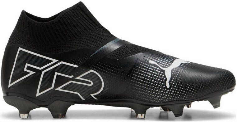 Puma Future 7 Match+ LL FG AG senior voerbalschoenen zwart wit