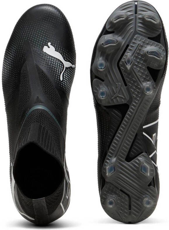 Puma Future 7 Match+ LL FG AG senior voerbalschoenen zwart wit