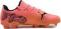 Puma Future 7 Play FG AG Jr. voetbalschoenen roze zwart oranje Imitatieleer 36 - Thumbnail 5