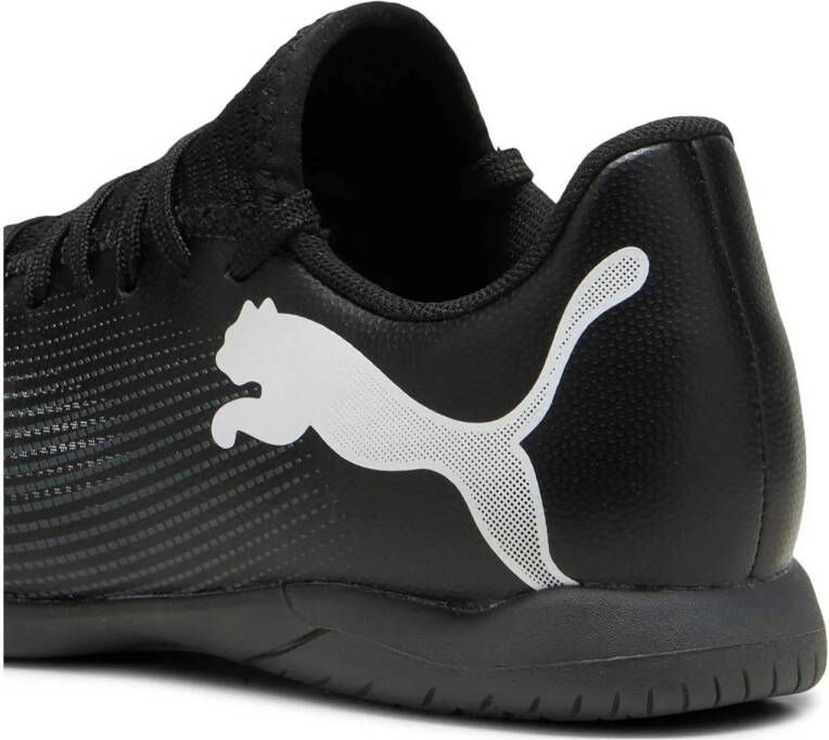 Puma Future 7 Play It Jr. zaalvoetbalschoenen zwart wit