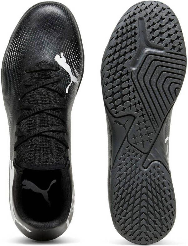 Puma Future 7 Play It senior voetbalschoenen zwart wit