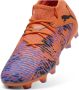 Puma Future 8 Match Creativity FG AG junior voetbalschoenen oranje zwart paars - Thumbnail 4
