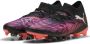 PUMA Future 8 Match Gras Kunstgras Voetbalschoenen (MG) Dames Zwart Paars Rood - Thumbnail 5
