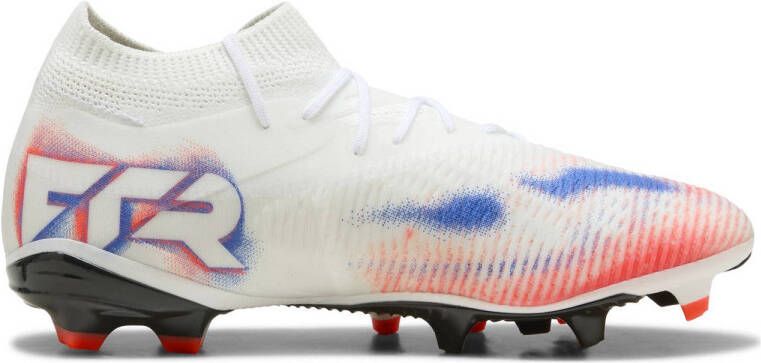 Puma Future 8 Match senior voetbalschoenen wit rood blauw
