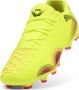 Puma FUTURE 8 PLAY FG AG senior voetbalschoenen geel zwart oranje - Thumbnail 4