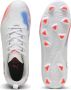 PUMA FUTURE 8 PLAY FG AG Jr Unisex Sportschoenen White- Black-Glowing Red - Thumbnail 5