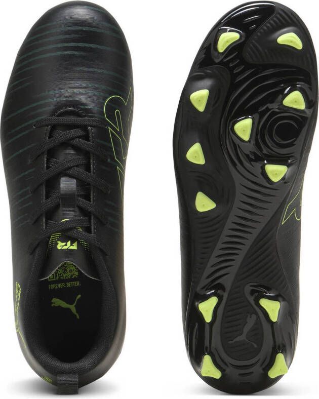 Puma Future 8 Play junior voetbalschoenen zwart geel