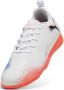 PUMA FUTURE 8 PLAY IT Jr Unisex Sportschoenen White- Black-Glowing Red - Thumbnail 3