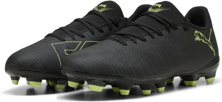 Puma Future 8 Play voetbalschoenen zwart geel