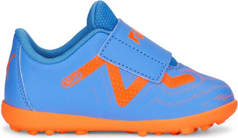 Puma Future Play voetbalschoenen blauw oranje