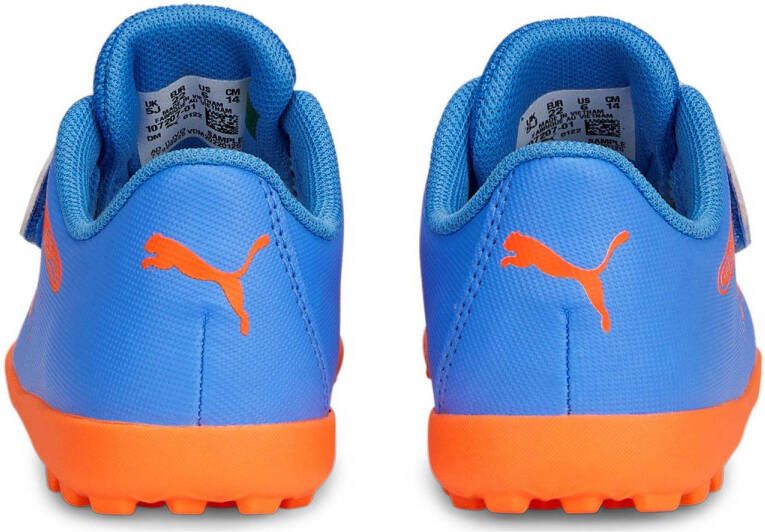 Puma Future Play voetbalschoenen blauw oranje