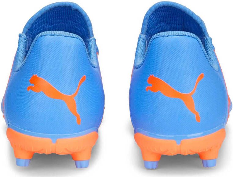 Puma Future Play voetbalschoenen blauw oranje