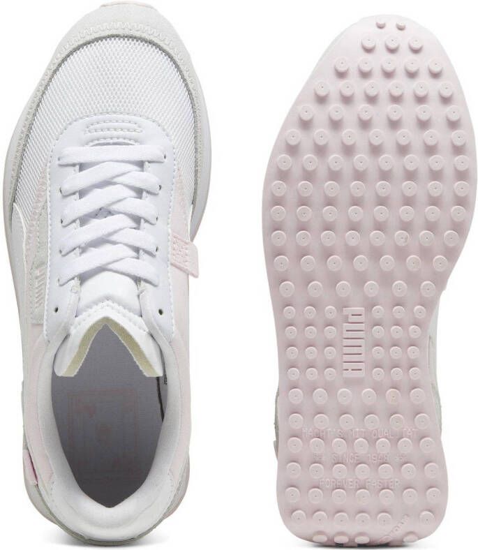 Puma Future Rider Queen sneakers wit beige roze