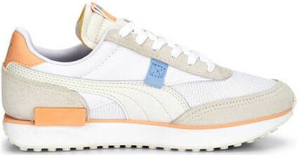 Puma Future Rider Soft sneakers wit beige oranje