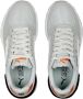 Puma Graviton sneakers grijs wit oranje Mesh 37 - Thumbnail 5