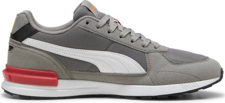 Puma Graviton sneakers grijs wit rood