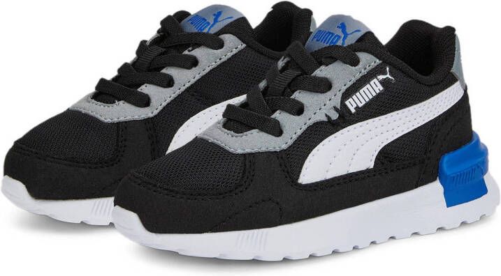 Puma Graviton sneakers zwart wit grijsblauw