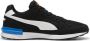 PUMA Graviton unisex sneaker sportschoen 380738 51 zwart-wit-blauw - Thumbnail 7
