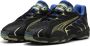 Puma Inhale Astro Trail sneakers zwart geel blauw - Thumbnail 3