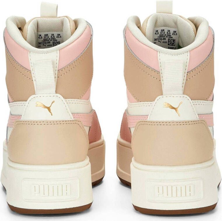 Puma Karmen Rebelle sneakers wit beige roze