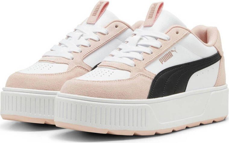 Puma Karmen Rebelle sneakers wit zwart roze