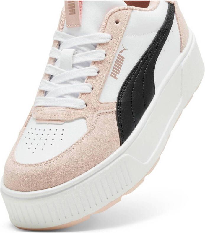 Puma Karmen Rebelle sneakers wit zwart roze
