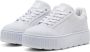 PUMA Karmen Dames Sneakers Silver Mist-Silver Mist - Thumbnail 3