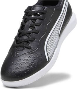 Puma King Match zaalvoetbalschoenen zwart wit