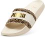 PUMA Leadcat 2.0 Animal Flair Slippers Alpine Snow- Gold - Thumbnail 5