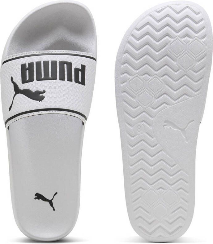 Puma Leadcat 2.0 badslippers wit zwart